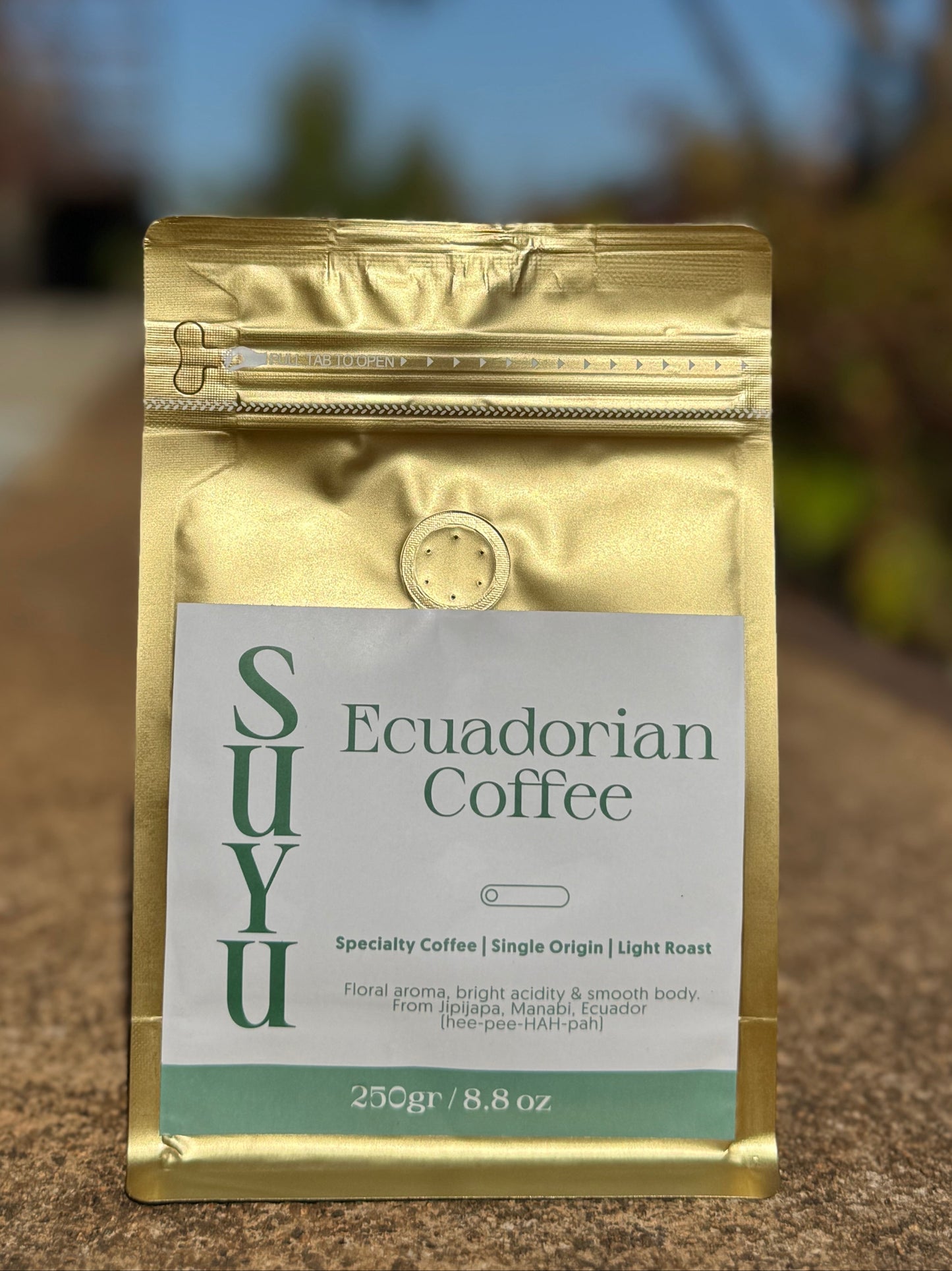 SUYU Ground Coffee from Jipijapa, Manabí, Ecuador